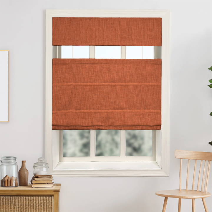Bella Cotton Roman Shades & Blinds | Top Down Bottom Up