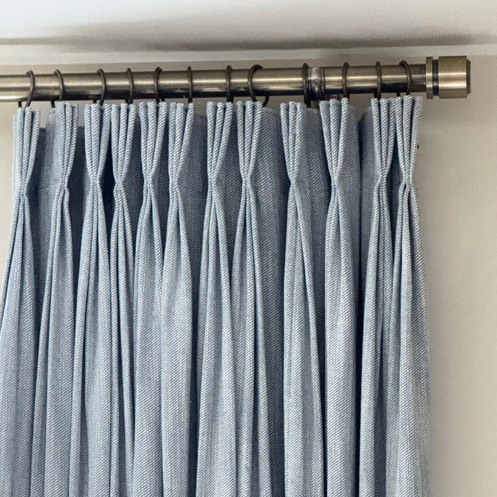 Cove Cotton Blend Curtains & Drapes Pleated
