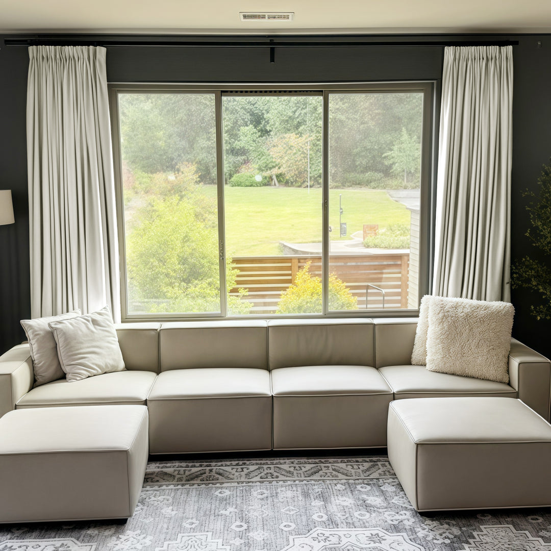 Belgian Flax Linen Blackout Curtains & Drapes