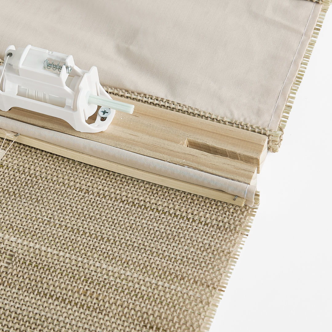 Ramie Woven Bamboo No-Drill Blinds & Shades | Coconut