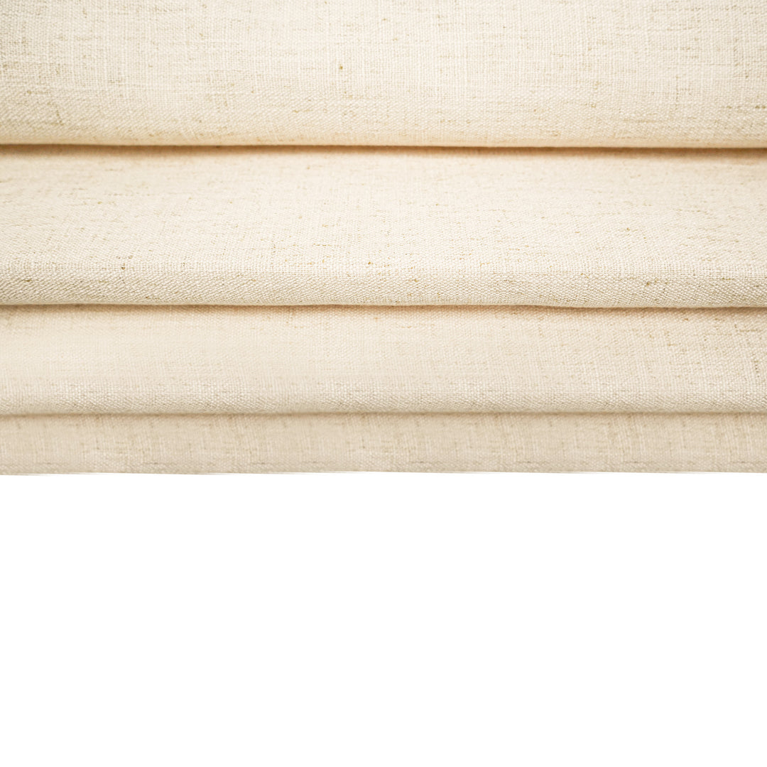 Lily Linen Roman Shades & Blinds | Soft Fold