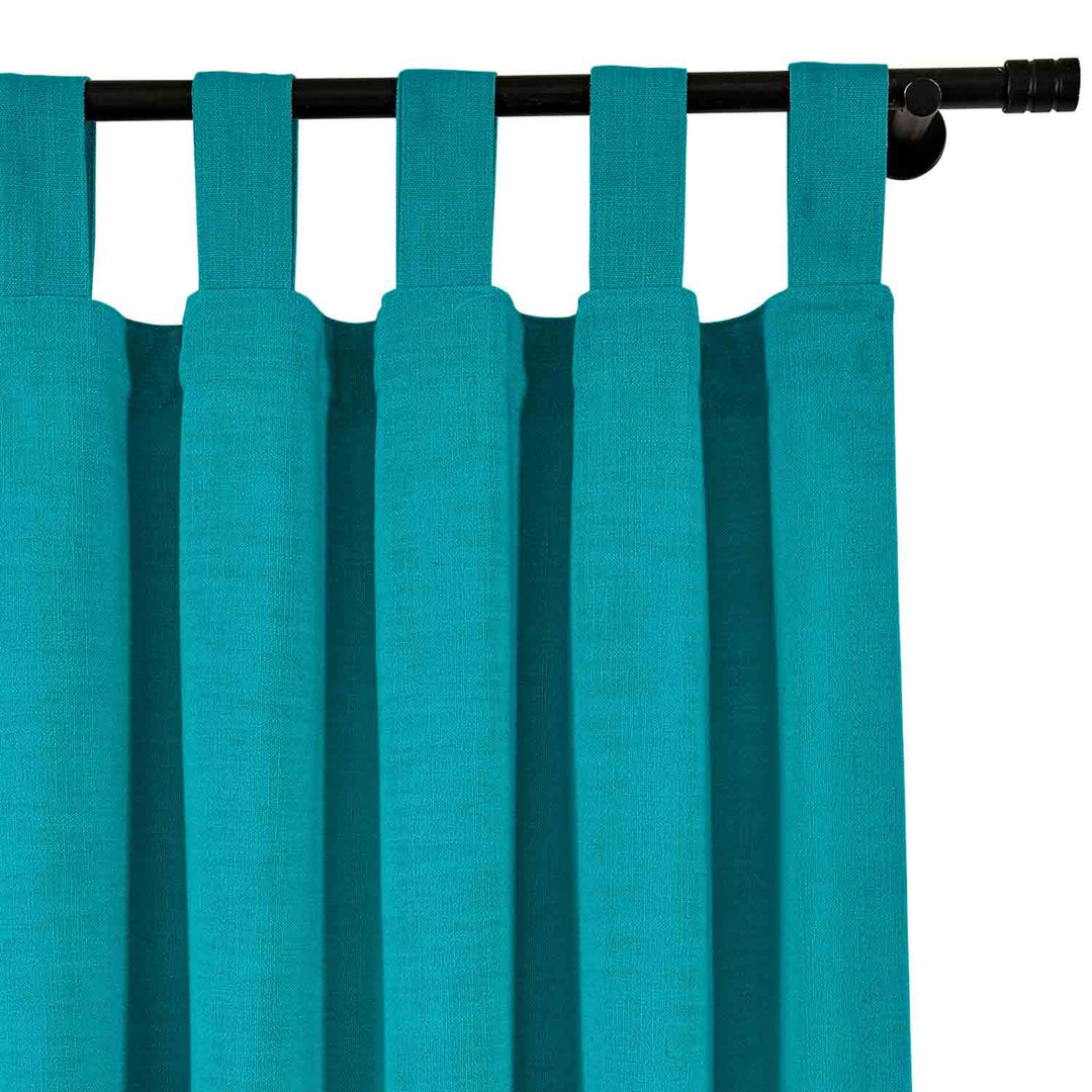 Bella Cotton Blend Curtains & Drapes Soft Top