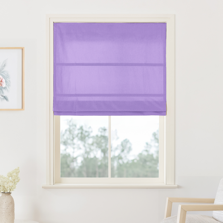 Maillard Velvet No-Drill Roman Shades & Blinds | Fold