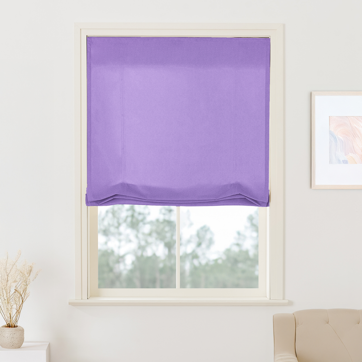 Maillard Velvet Roman Shades & Blinds | Swag