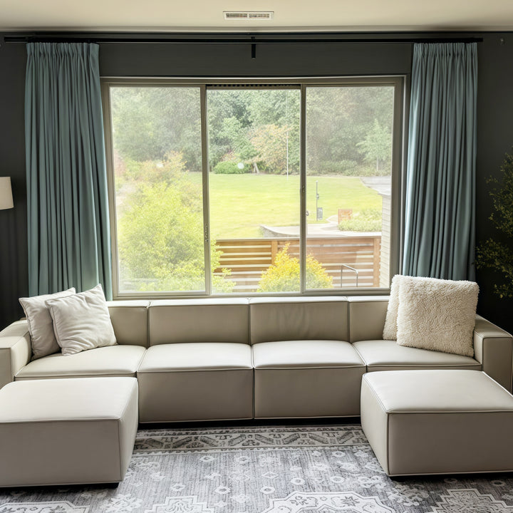 Lily Linen Curtains & Drapes Pleated