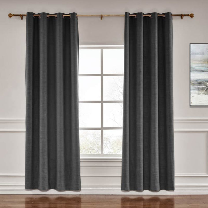 Lily Linen Curtains & Drapes Grommet