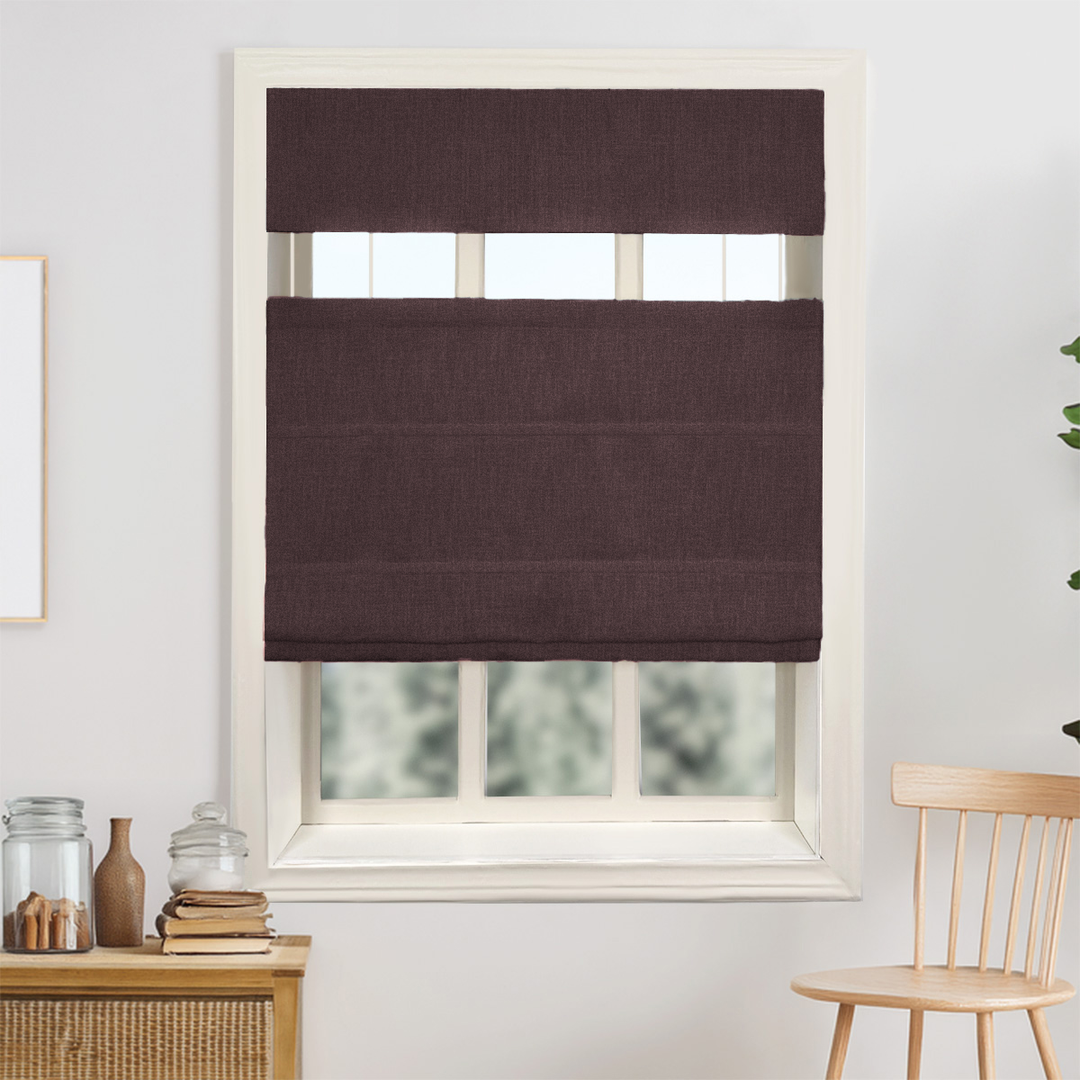 Bella Cotton Roman Shades & Blinds | Top Down Bottom Up