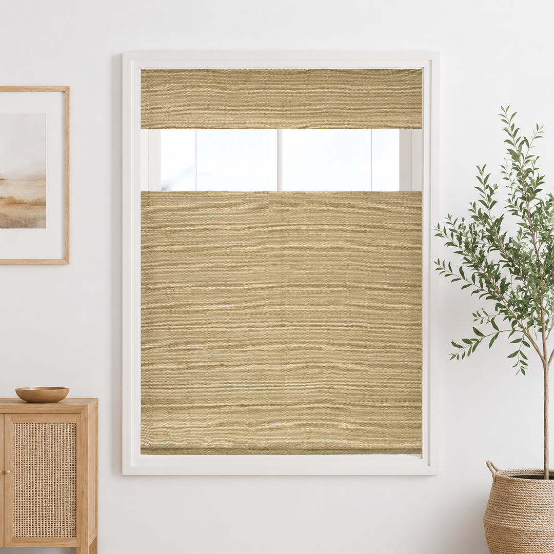 Oak Bamboo Blinds & Shades Top Down Bottom Up | Coconut 2.0