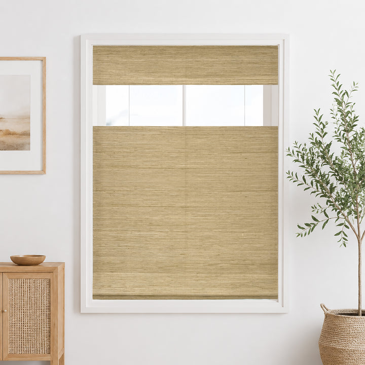 Oak Bamboo Blinds & Shades Top Down Bottom Up | Coconut 2.0