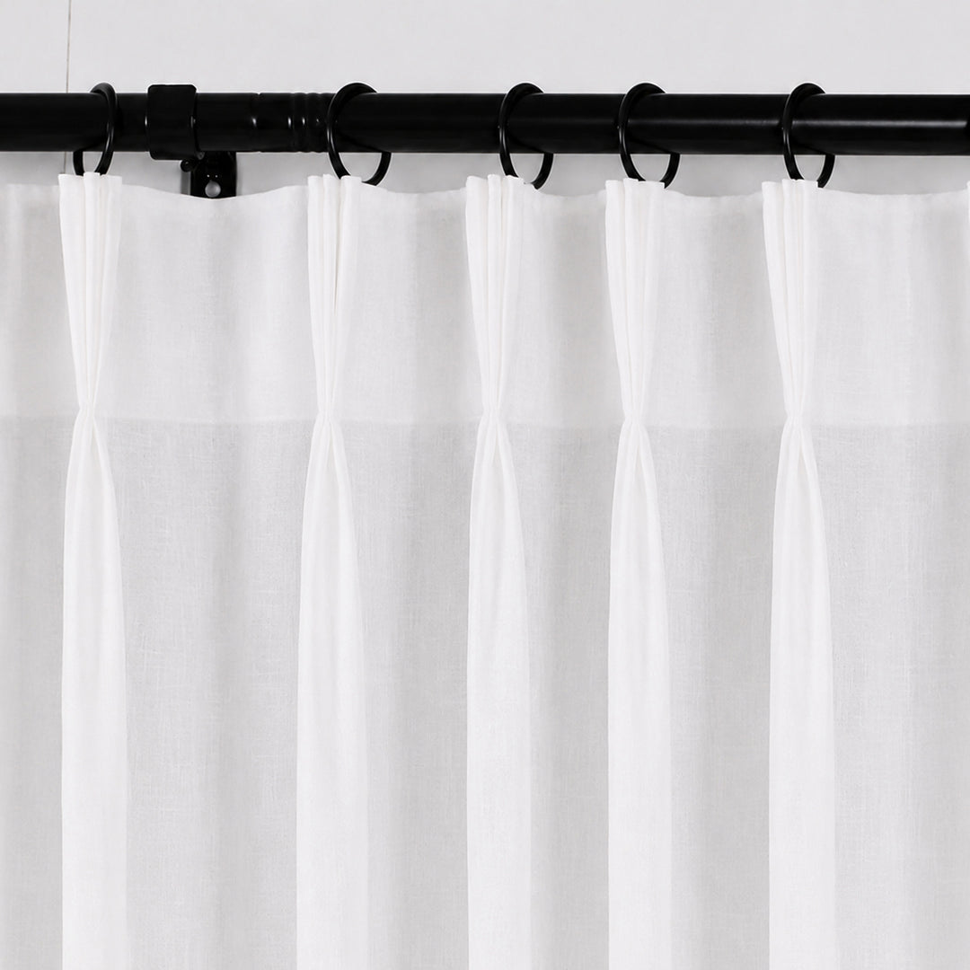 Meadow Linen Sheer Curtains & Drapes
