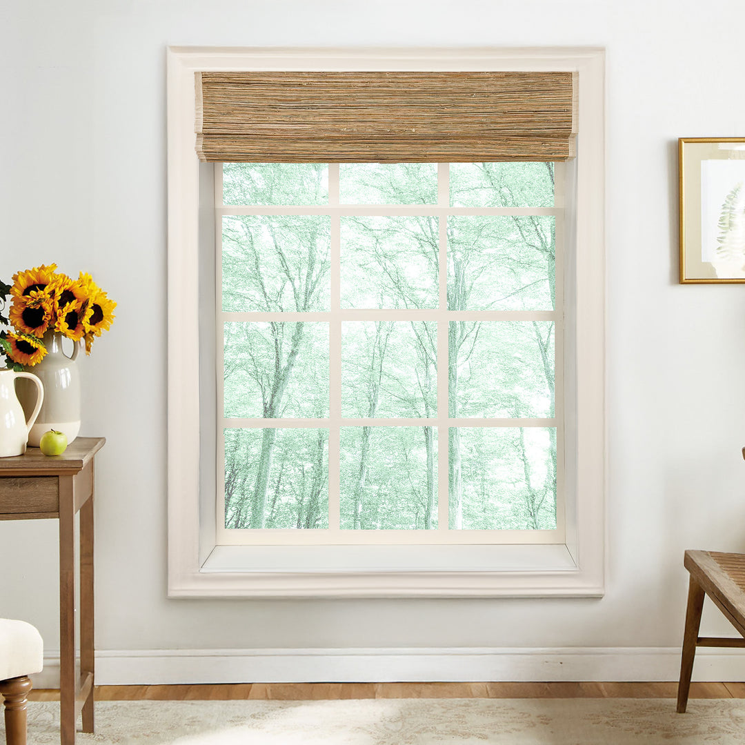 Ramie Woven Bamboo Blinds & Shades Top Down Bottom Up | Honeynut