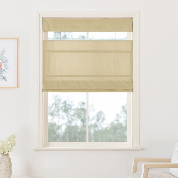 Maillard Velvet Roman Shades & Blinds | Top Down Bottom Up