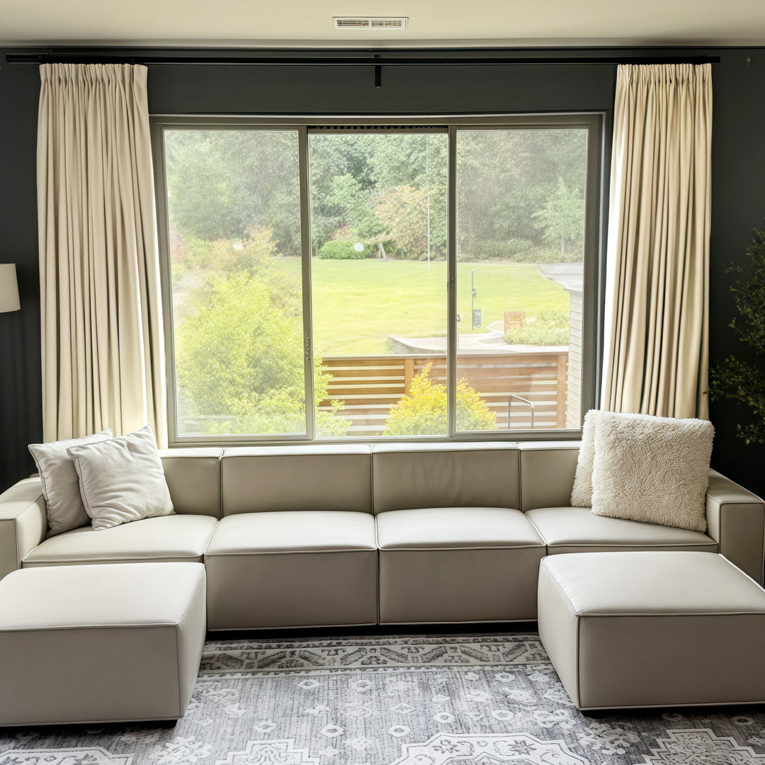 Belgian Flax Linen Blackout Curtains & Drapes