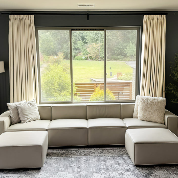 Belgian Flax Linen Blackout Curtains & Drapes