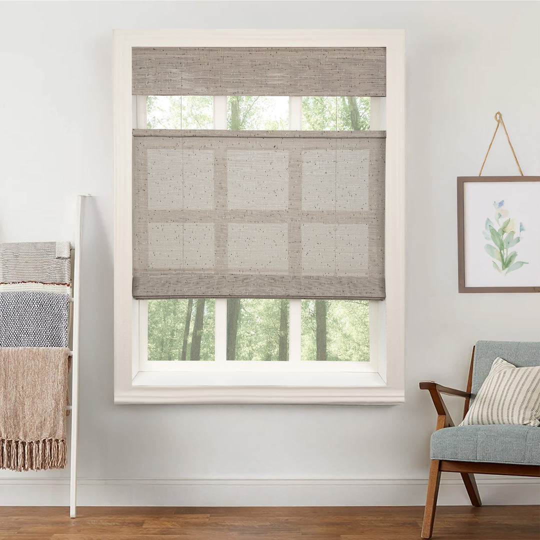 Ivy Woven Bamboo Blinds & Shades Top Down Bottom Up | Backgammon