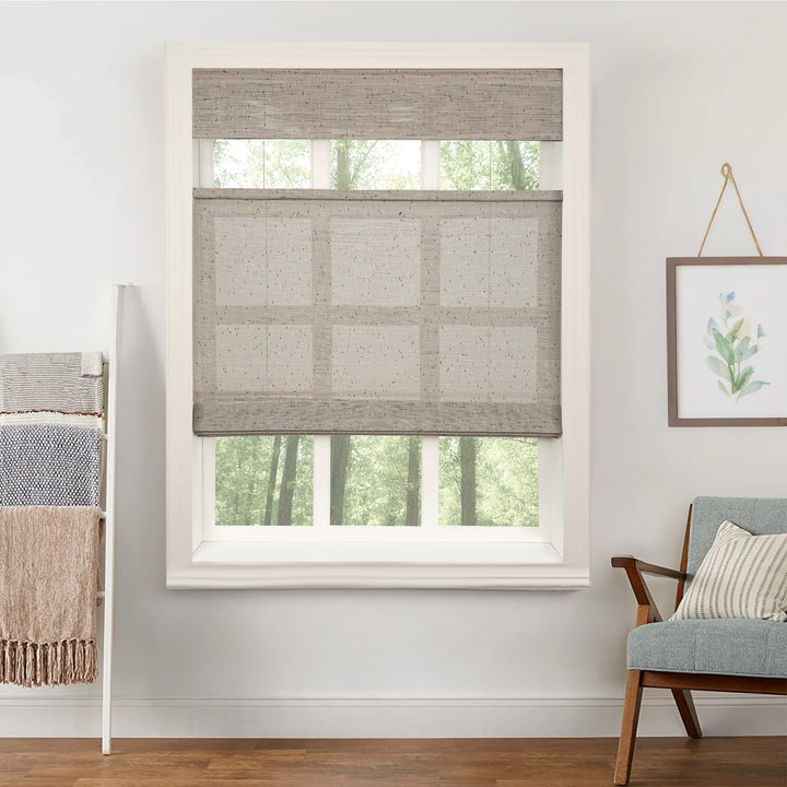 Ivy Woven Bamboo Blinds & Shades Top Down Bottom Up | Backgammon