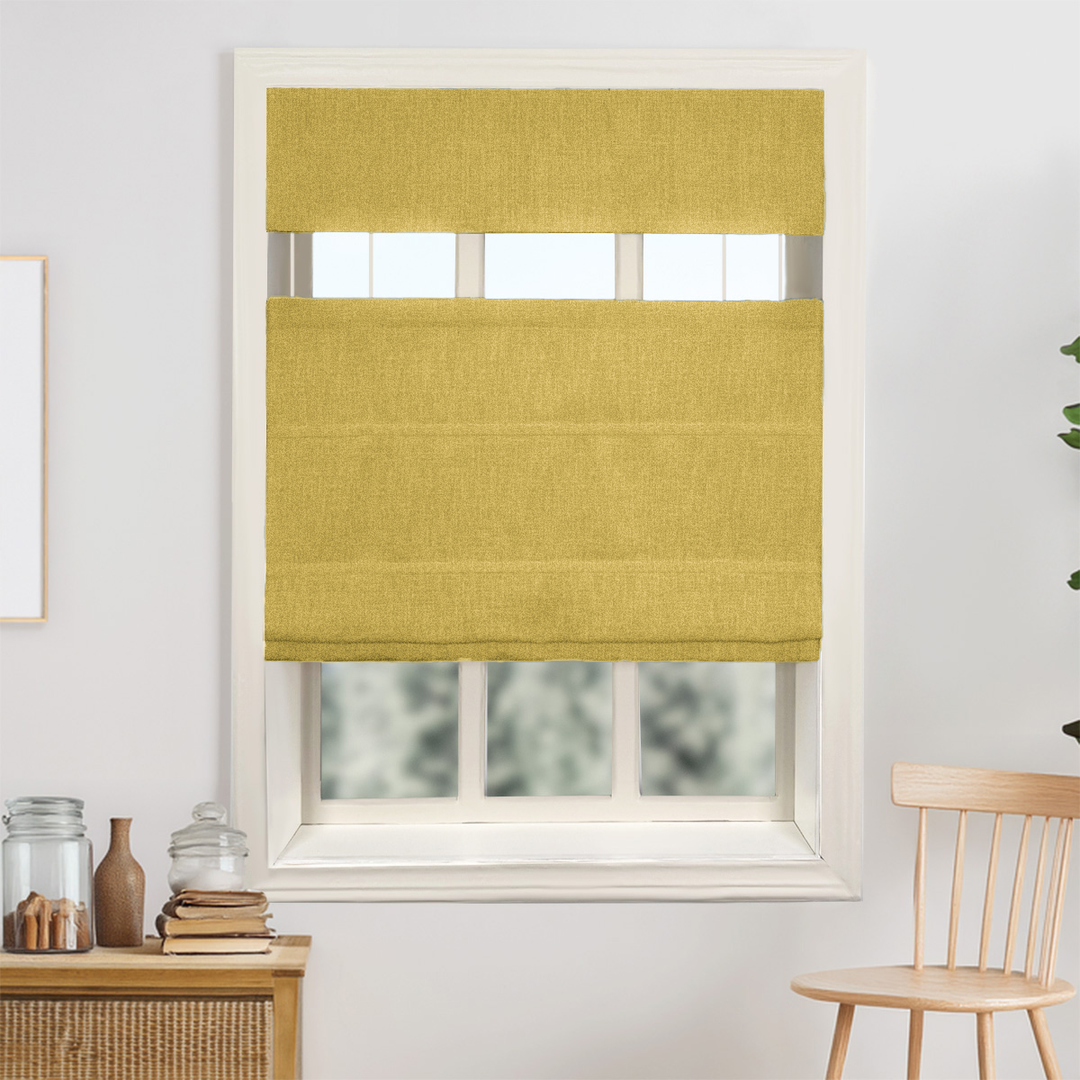 Bella Cotton Roman Shades & Blinds | Top Down Bottom Up