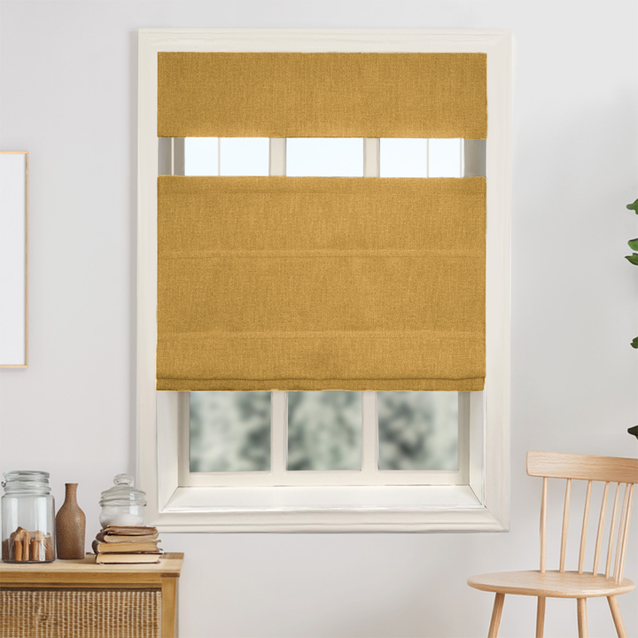 Bella Cotton Roman Shades & Blinds | Top Down Bottom Up