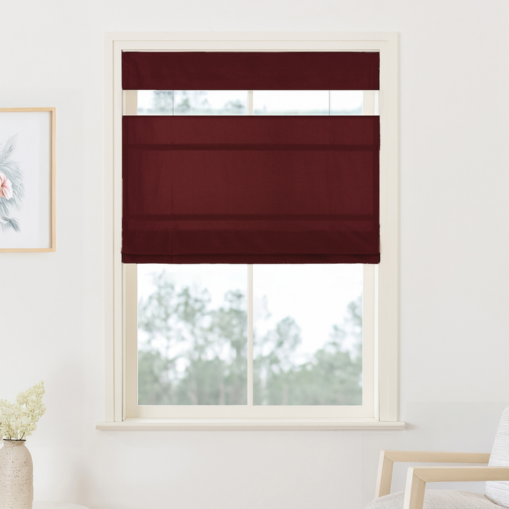 Maillard Velvet Roman Shades & Blinds | Top Down Bottom Up
