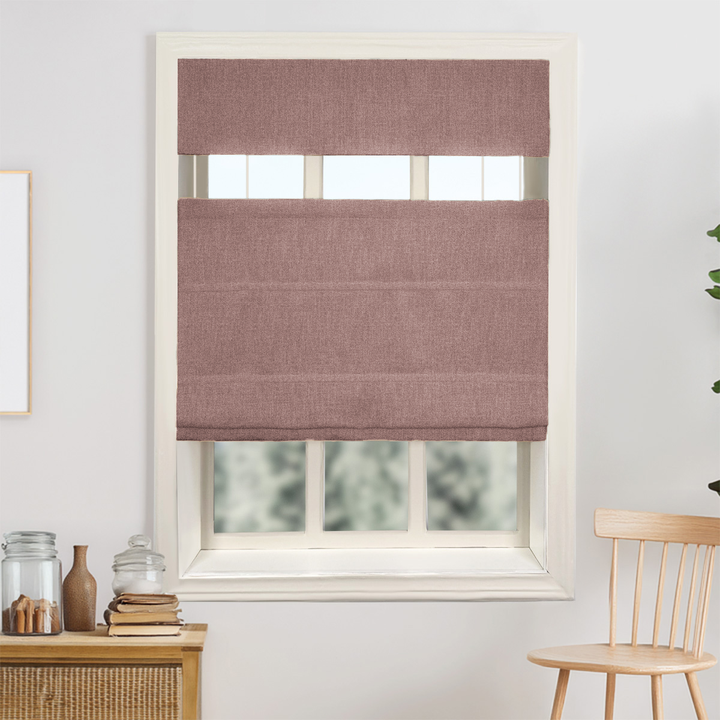 Bella Cotton Roman Shades & Blinds | Top Down Bottom Up