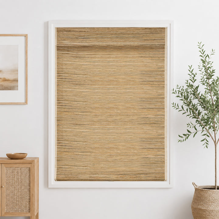 Ramie Woven Bamboo Blinds & Shades | Honeynut