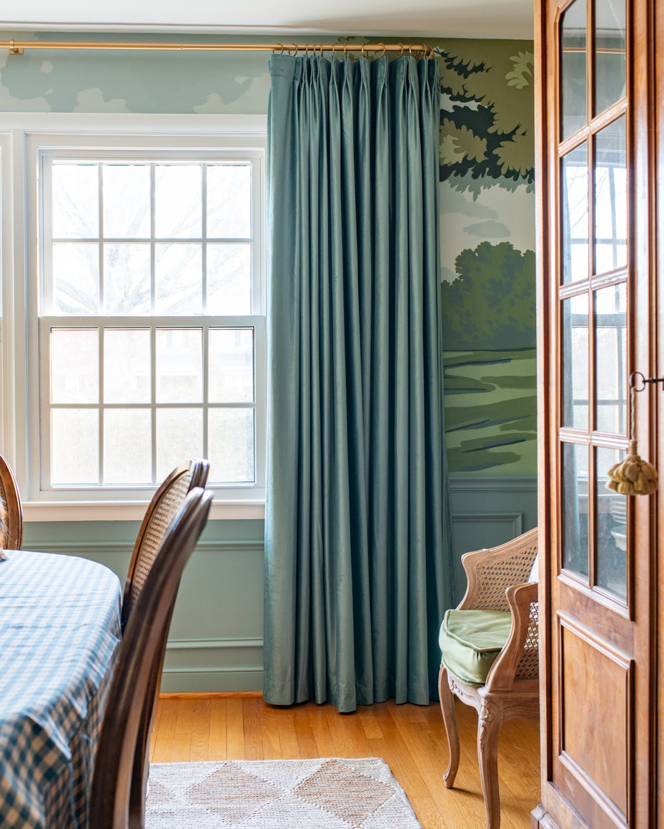 Maillard Velvet Curtains & Drapes Pleated