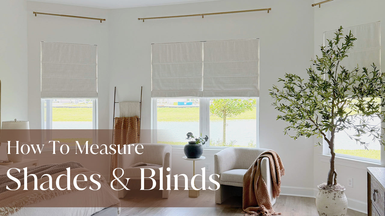 How to measure windows for your blinds