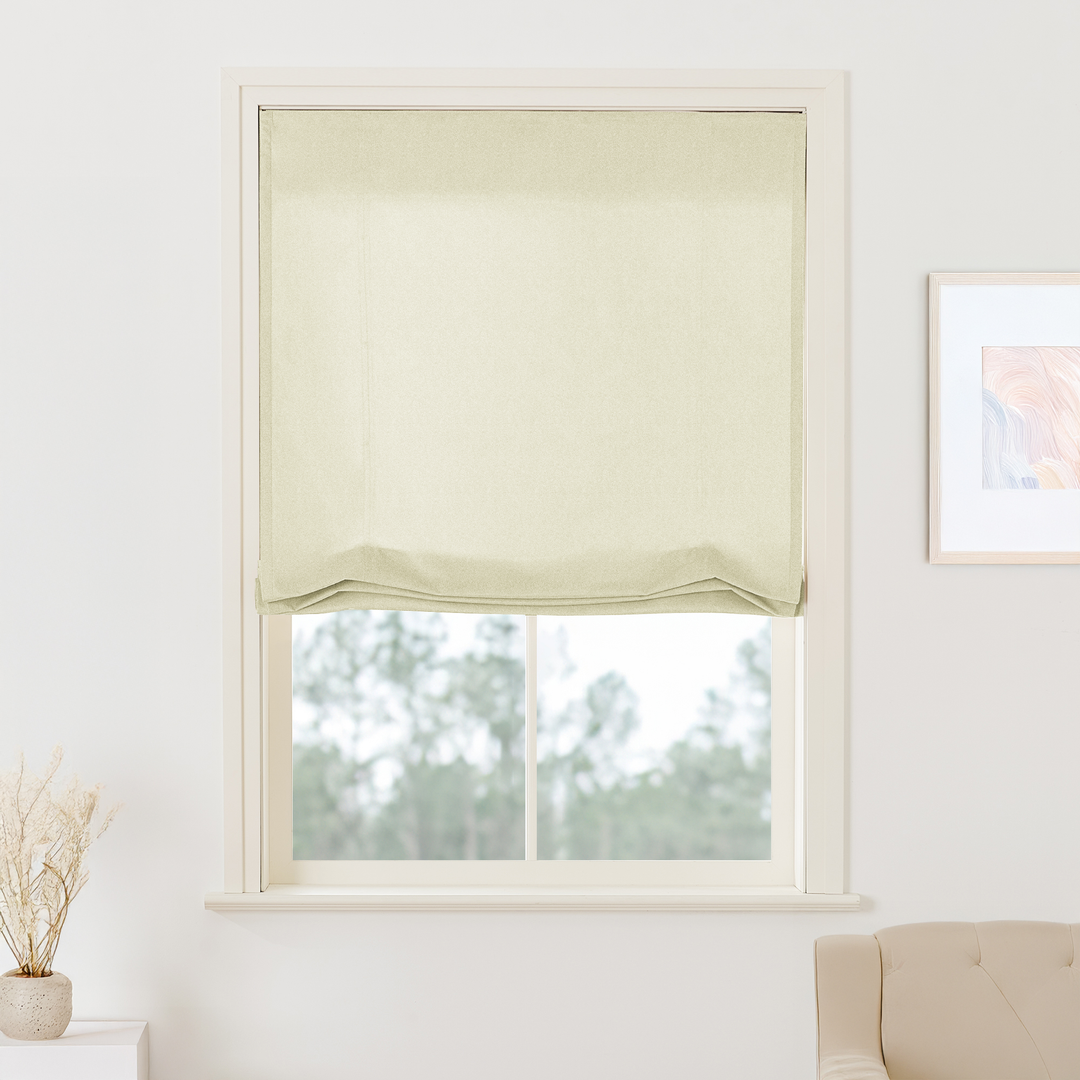 Maillard Velvet Roman Shades & Blinds | Swag