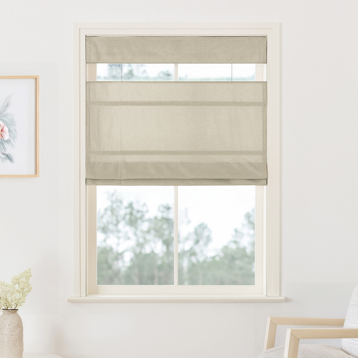 Maillard Velvet Roman Shades & Blinds | Top Down Bottom Up
