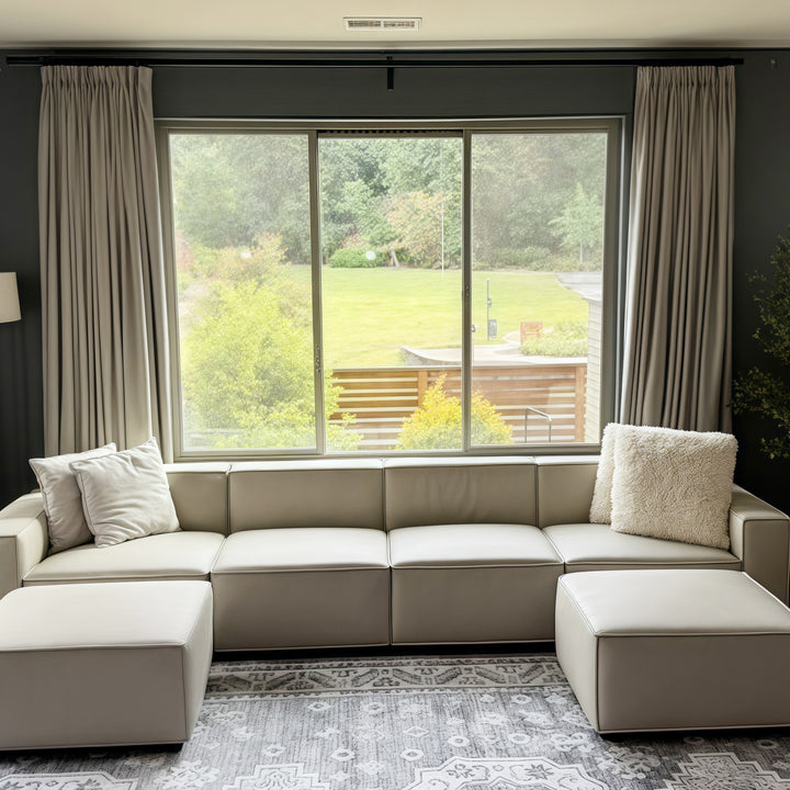 Lily Linen Curtains & Drapes Pleated