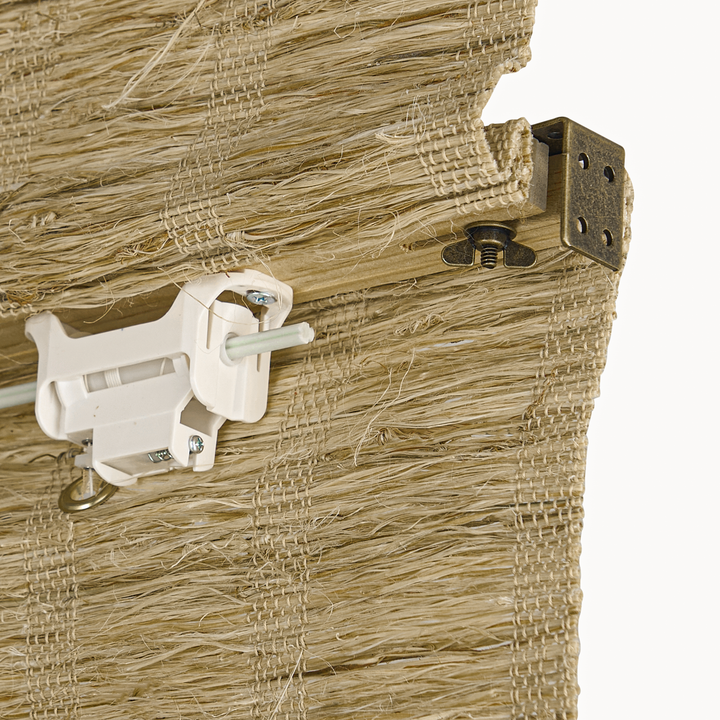 Ramie Woven Bamboo Blinds & Shades | Almond