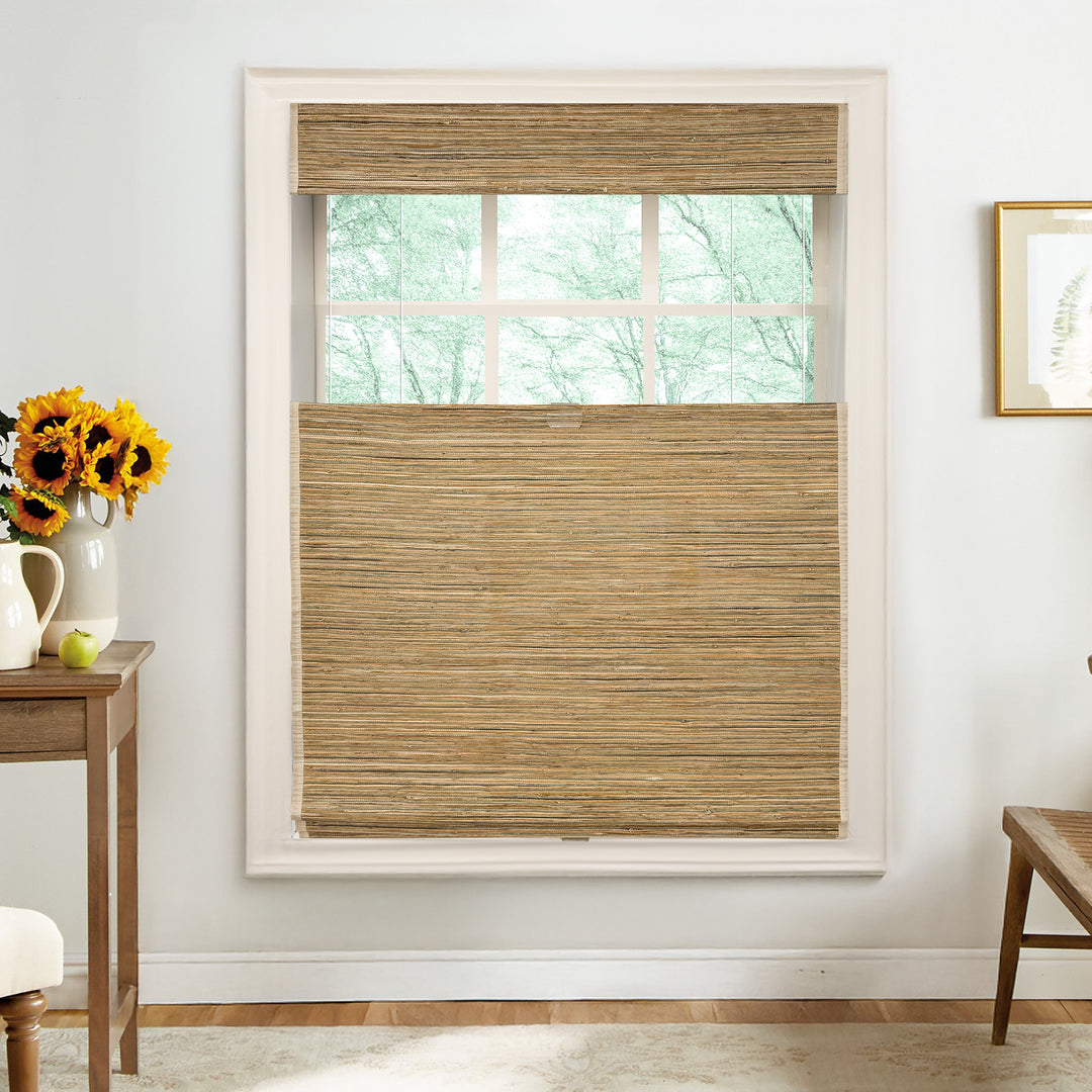 Ramie Woven Bamboo Blinds & Shades Top Down Bottom Up | Honeynut