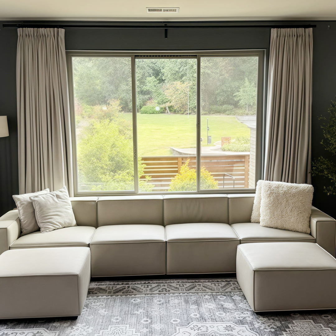 Belgian Flax Linen Blackout Curtains & Drapes