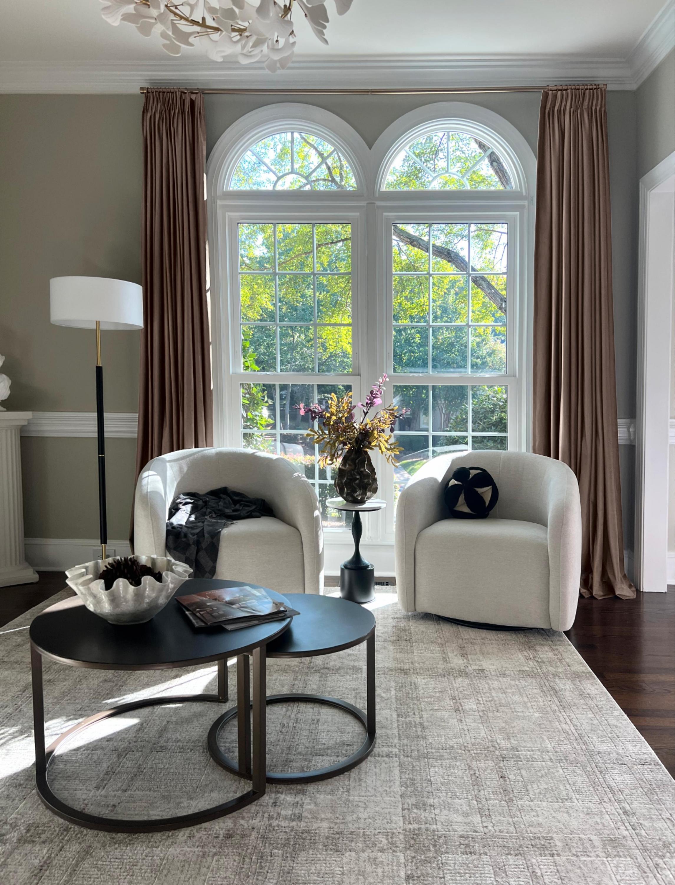 Maillard Velvet Curtains & Drapes Pleated