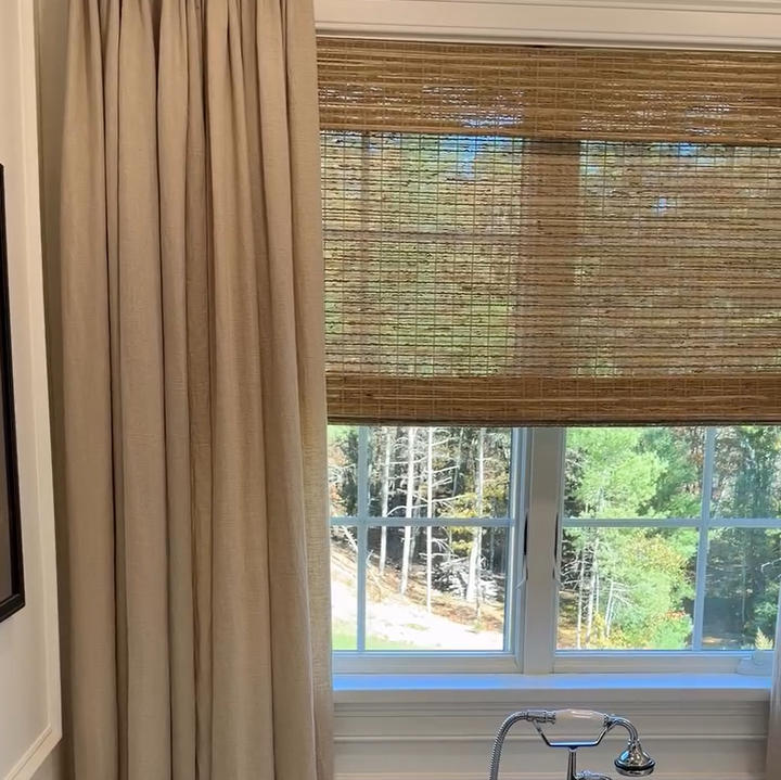 Willow Bamboo Blinds & Shades |Straw
