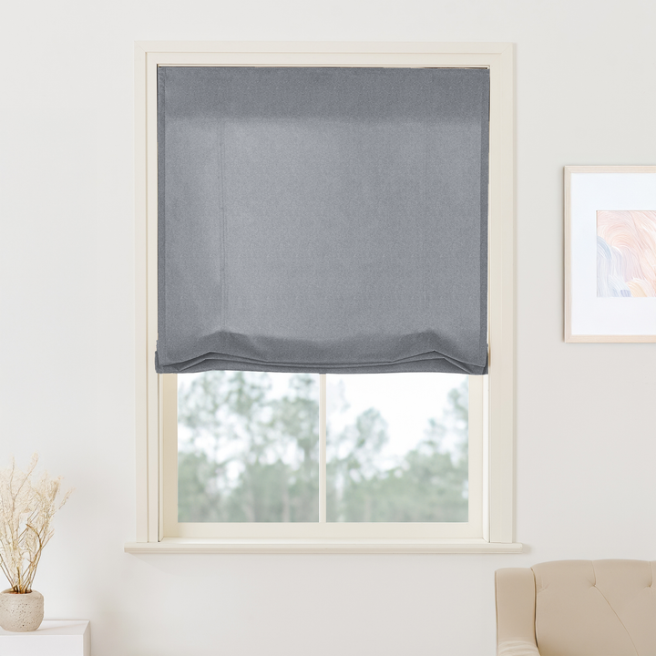 Maillard Velvet Roman Shades & Blinds | Swag