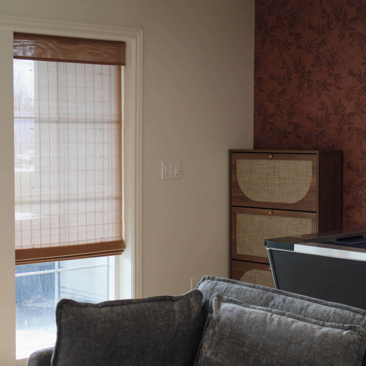 Nomi Woven Bamboo Blinds & Shades | Light Brown