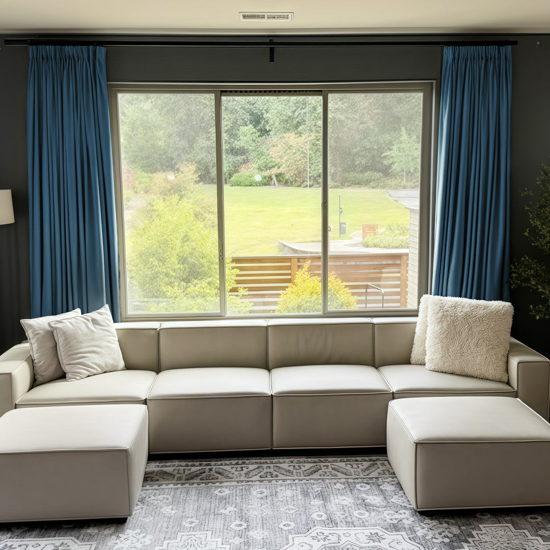 Kelly Linen Blackout Curtains & Drapes