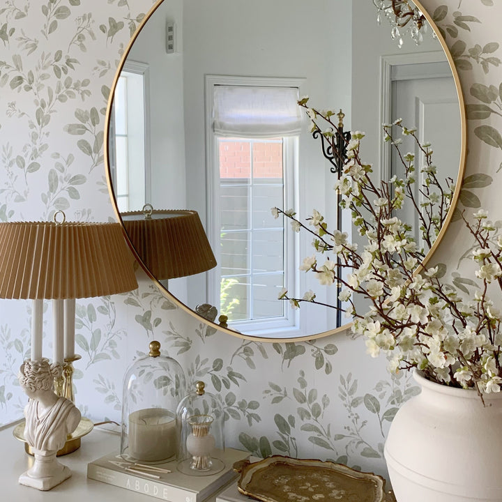 Lily Linen Roman Shades & Blinds for French Door