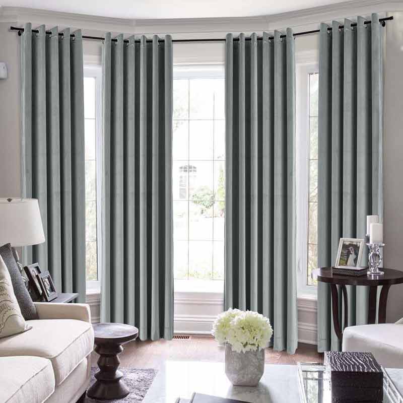 Maillard Velvet Curtains & Drapes Grommet