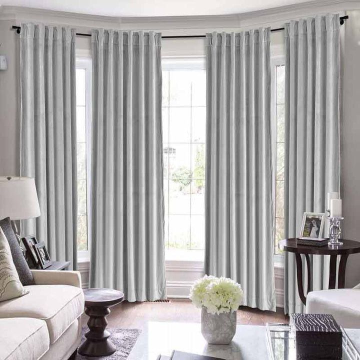 Maillard Velvet Curtains & Drapes Soft Top