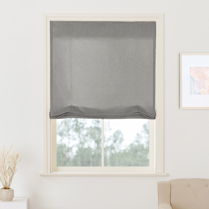 Maillard Velvet Roman Shades & Blinds | Swag
