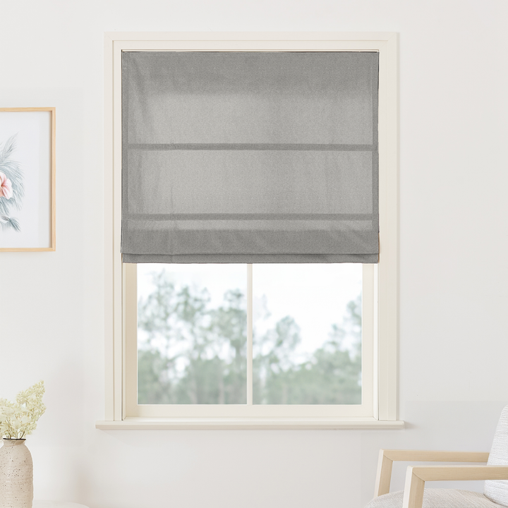 Maillard Velvet No-Drill Roman Shades & Blinds | Fold