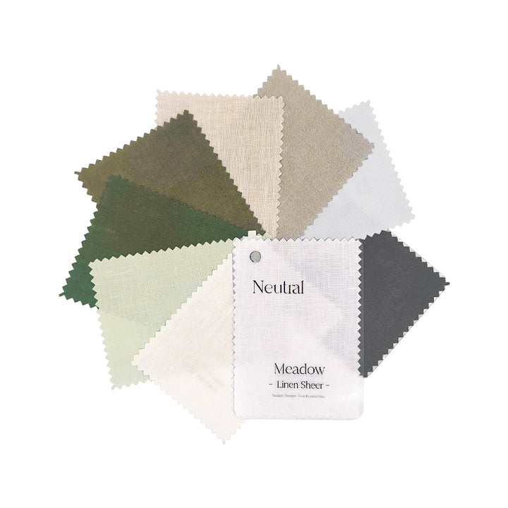 Meadow Linen Sheer Book