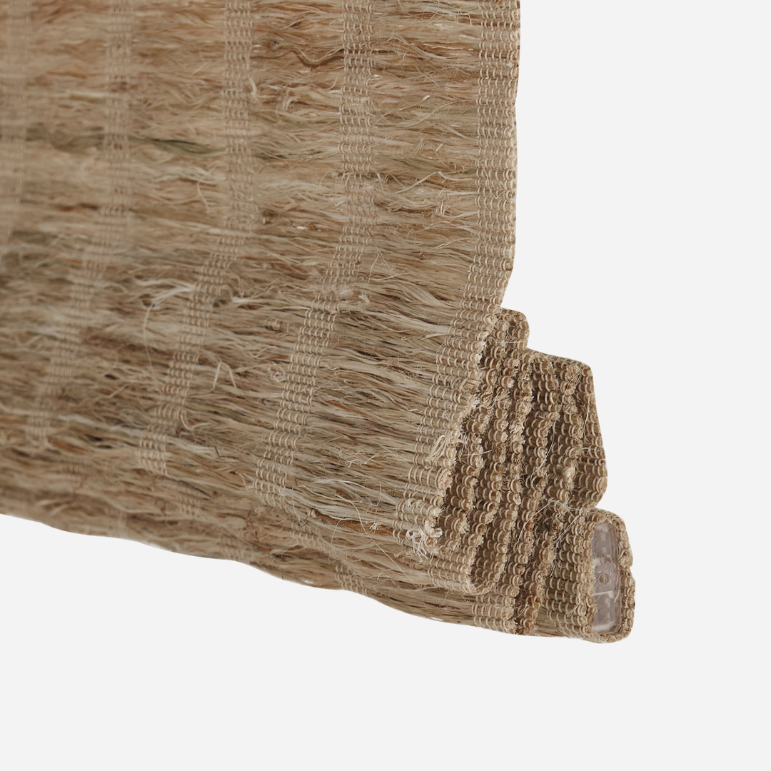 Ramie Woven Bamboo No-Drill Blinds & Shades Top Down Bottom Up | Almond