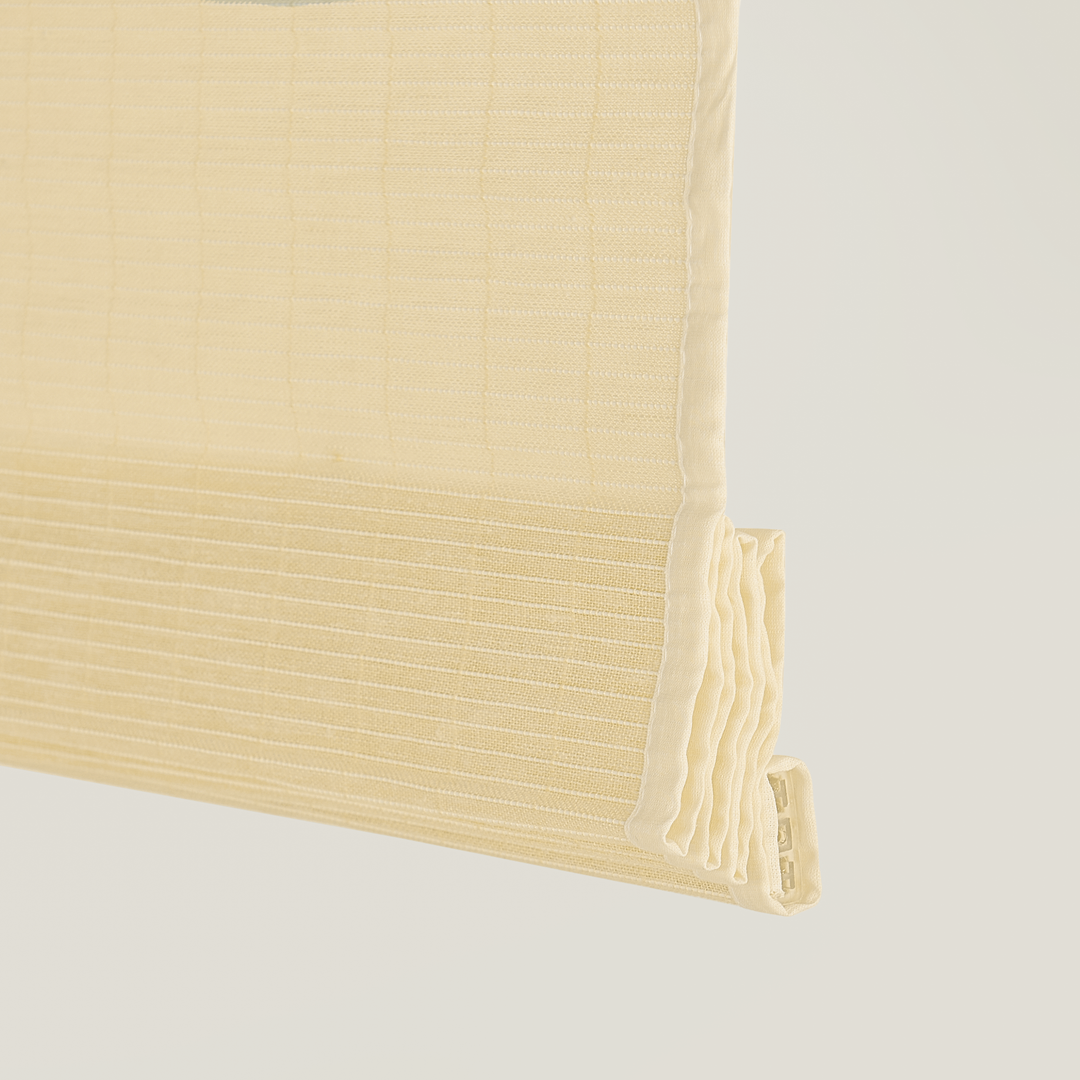 Ramie Woven Bamboo Blinds & Shades | Cream