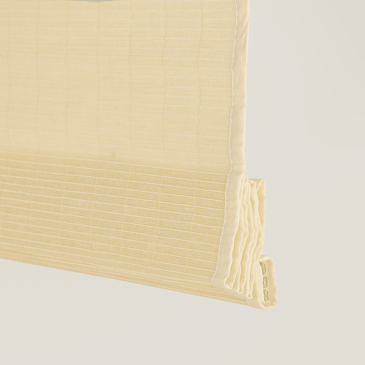 Ramie Woven Bamboo Blinds & Shades | Cream