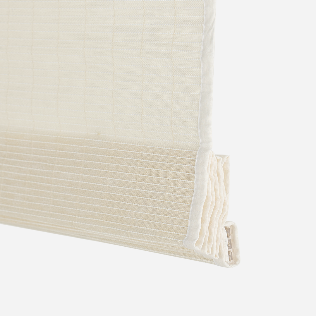 Ramie Woven Bamboo No-Drill Blinds & Shades | Cream