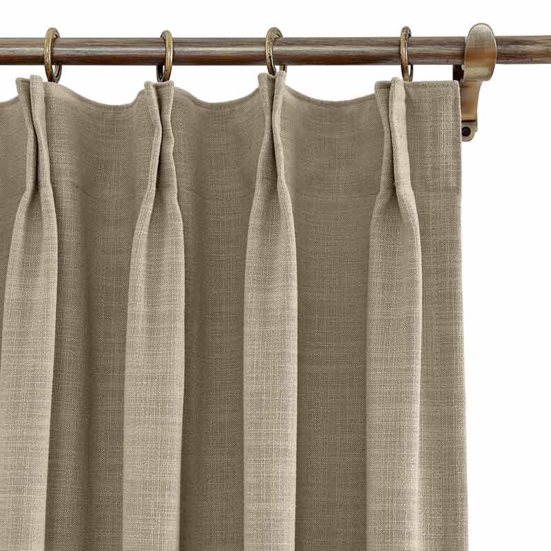 Lily Linen Curtains & Drapes Soft top