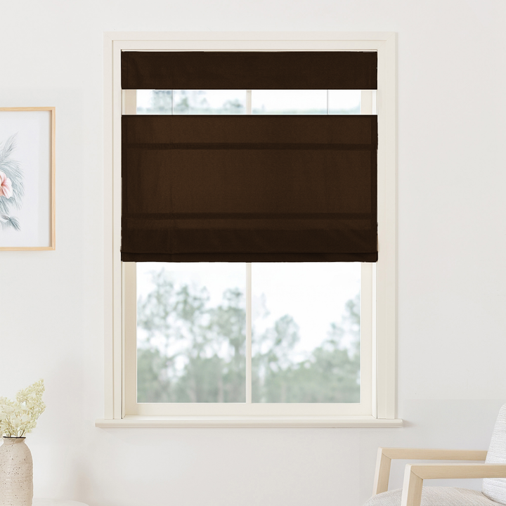 Maillard Velvet Roman Shades & Blinds | Top Down Bottom Up